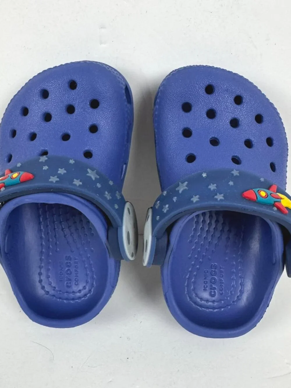 Crocs Space Clogs Kids' C4 Light Up Classic Imagination Lights Backstrap SA-67